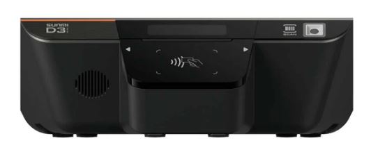 Android Sunmi D3 Mini 10,1", Kassensystem Chipkartenleser, Kundendisplay, inkl. Drucker