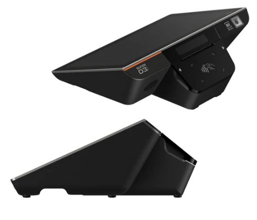 Android Sunmi D3 Mini 10,1", Kassensystem Chipkartenleser, Kundendisplay, inkl. Drucker
