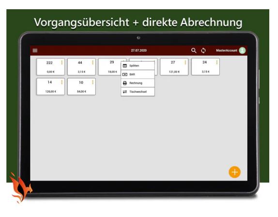 Android Sunmi D3 Mini 10,1", Kassensystem Chipkartenleser, Kundendisplay, inkl. Drucker